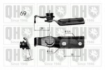 QUINTON HAZELL qts840200 -  Газовая пружина, крышка багажник